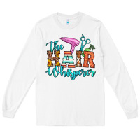 White the hair whisperer Long Sleeve Tee - Artiststas