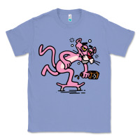 Colony Blue pink panther Classic Tee - linhVisuals