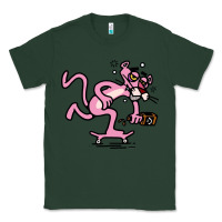 Sports Green pink panther Classic Tee - linhVisuals