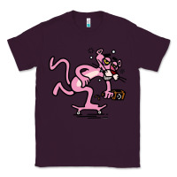 Plum pink panther Classic Tee - linhVisuals