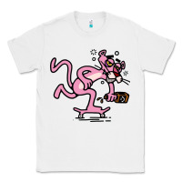 White pink panther Classic Tee - linhVisuals