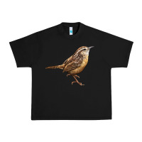 Black Ccarolina Wren Urban Heavy Tee - LillyAllenDesigns