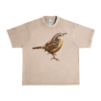 French Oak Ccarolina Wren Urban Heavy Tee - LillyAllenDesigns