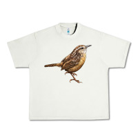 Pistachio Ccarolina Wren Urban Heavy Tee - LillyAllenDesigns