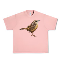 Salmon Ccarolina Wren Urban Heavy Tee - LillyAllenDesigns