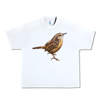 White Ccarolina Wren Urban Heavy Tee - LillyAllenDesigns