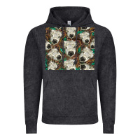 Vintage Black white Scottish calf Vintage Hoodie - BarkalooDesign