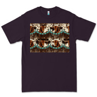 Longhorn Cow Pattern Premium Tee | Teevron