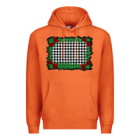 Carrot christmas black and white background Premium Hoodie - BarkalooDesign