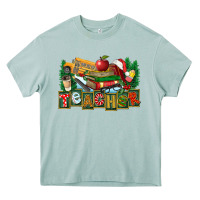 Arona Christmas Teacher Heavy Core Tee - FaDigitalArtStudio