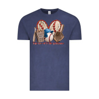 Vintage Denim take me out to the ballgame Vintage Tee - RacoonDesign