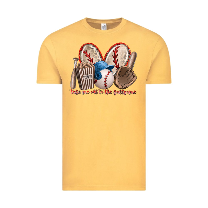 Take Me Out To The Ballgame Vintage Tee by RacoonDesign | Teevron