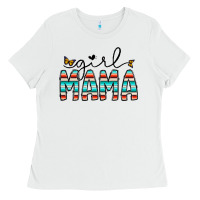 White girl mama Ladies Tee - CowhideDigitalArt