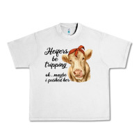 Lunar Rock heifer's be trippin' charolais cow Urban Heavy Tee - RanaPortraitStore