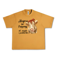 Peanut Butter heifer's be trippin' charolais cow Urban Heavy Tee - RanaPortraitStore