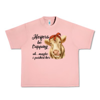 Salmon heifer's be trippin' charolais cow Urban Heavy Tee - RanaPortraitStore