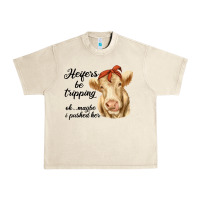 Sandshell heifer's be trippin' charolais cow Urban Heavy Tee - RanaPortraitStore