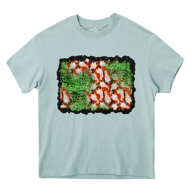 Halloween Ghost Background Heavy Core Tee by BundleAndBundleShop | Teevron