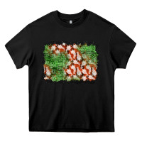 Black halloween ghost background Heavy Core Tee - BundleAndBundleShop