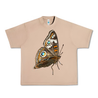 Burro Flying Common Buckeye Butterfly Urban Heavy Tee - LillyAllenDesigns