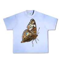 Grape Ice Flying Common Buckeye Butterfly Urban Heavy Tee - LillyAllenDesigns