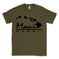 Army Green maui hawaii Classic Tee - linhVisuals
