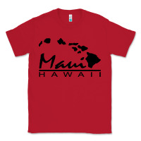 Red maui hawaii Classic Tee - linhVisuals