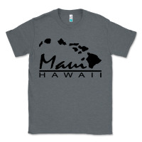 Charcoal Heather maui hawaii Classic Tee - linhVisuals