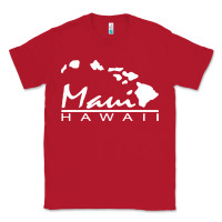 Red maui hawaii Classic Tee - linhVisuals