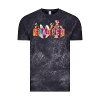 Cloud Black teacher easrter day Vintage Tee - RacoonDesign