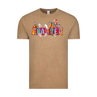 Vintage Coffee teacher easrter day Vintage Tee - RacoonDesign