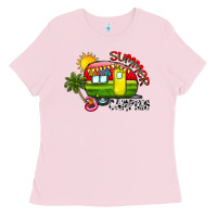 Summer Camping Ladies Tee | Teevron
