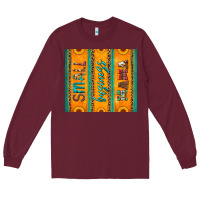 Burgundy small business mama Long Sleeve Tee - Artiststas
