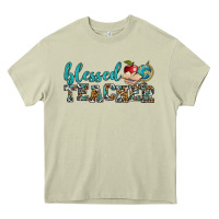 Mossy blessed teacher Heavy Core Tee - BundleAndBundleShop