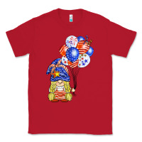 Red patriotic gnome balloon Classic Tee - BarkalooDesign