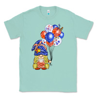 Seafoam patriotic gnome balloon Classic Tee - BarkalooDesign