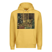 Antique Gold camouflage leopard patches Premium Hoodie - BarkalooDesign