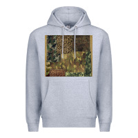 Heather Grey camouflage leopard patches Premium Hoodie - BarkalooDesign