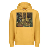 Mustard camouflage leopard patches Premium Hoodie - BarkalooDesign