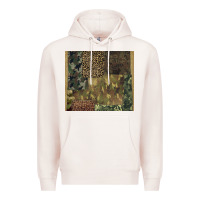 Pale Pink camouflage leopard patches Premium Hoodie - BarkalooDesign