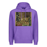 Purple camouflage leopard patches Premium Hoodie - BarkalooDesign