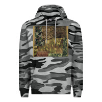Slate Camo camouflage leopard patches Premium Hoodie - BarkalooDesign