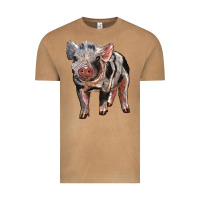 Vintage Camel Baby Spotted Pig Vintage Tee - LillyAllenDesigns