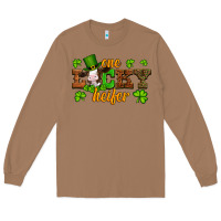St Patricks One Lucky Heifer Baby Cow Long Sleeve Tee | Teevron
