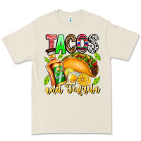 Bone Tacos And Tequila Premium Tee - CowhideDigitalArt