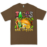 Cacao Tacos And Tequila Premium Tee - CowhideDigitalArt