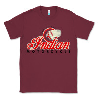Burgundy motorcycle racing indian Classic Tee - linhVisuals