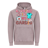 Vintage Zinc nursing is my cardio Vintage Hoodie - BarkalooDesign