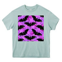 Arona halloween bat and stars seamless pattern Heavy Core Tee - BundleAndBundleShop