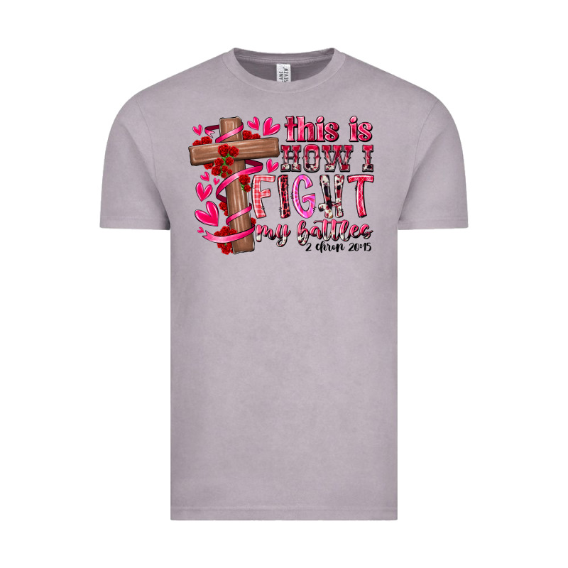 This Is How I Fight My Battles Vintage Tee by RacoonDesign | Teevron